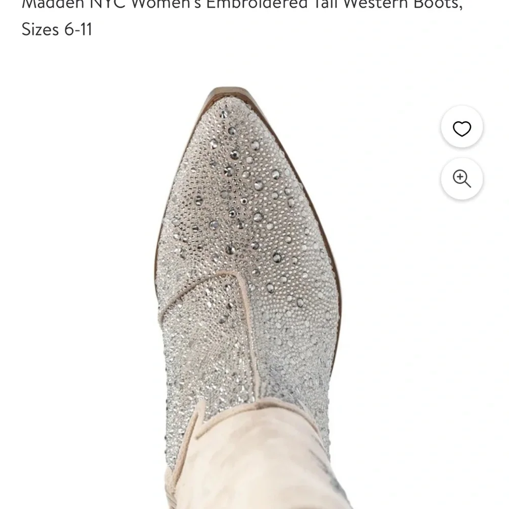 Women's Embroidered Tall Western Boot 8 - Picture 5 of 5